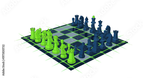 Chess Game Strategy Board