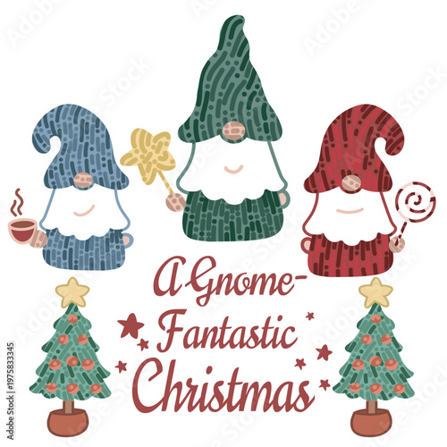 A Gnome-Fantastic Christmas, Christmas celebration card