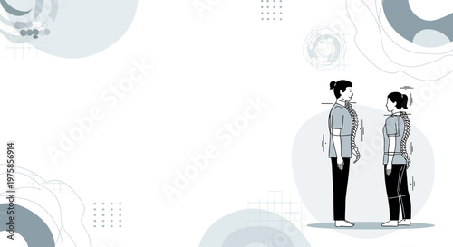 Corrected Posture vs Poor Posture: Spine Alignment Comparison