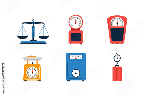 Various Weighing Scales Collection