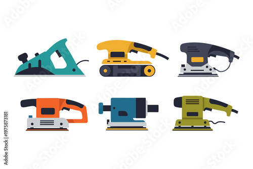 Assorted Power Sanders Collection