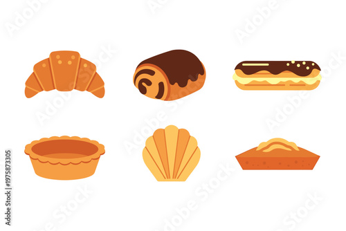Assorted Pastries Collection