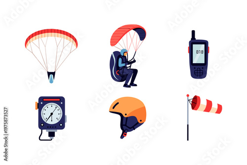 Paragliding Equipment Collection