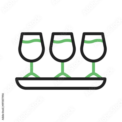 Serve Wine Icon