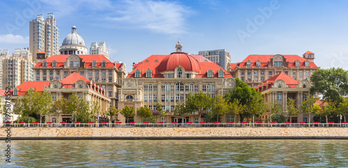 Wallpaper Mural Panorama of historic European style buildings in Tianjin, China Torontodigital.ca