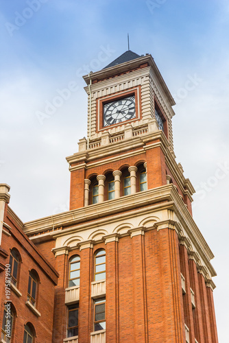Wallpaper Mural Historic clock tower in the Taian Road area of Tianjin, China Torontodigital.ca