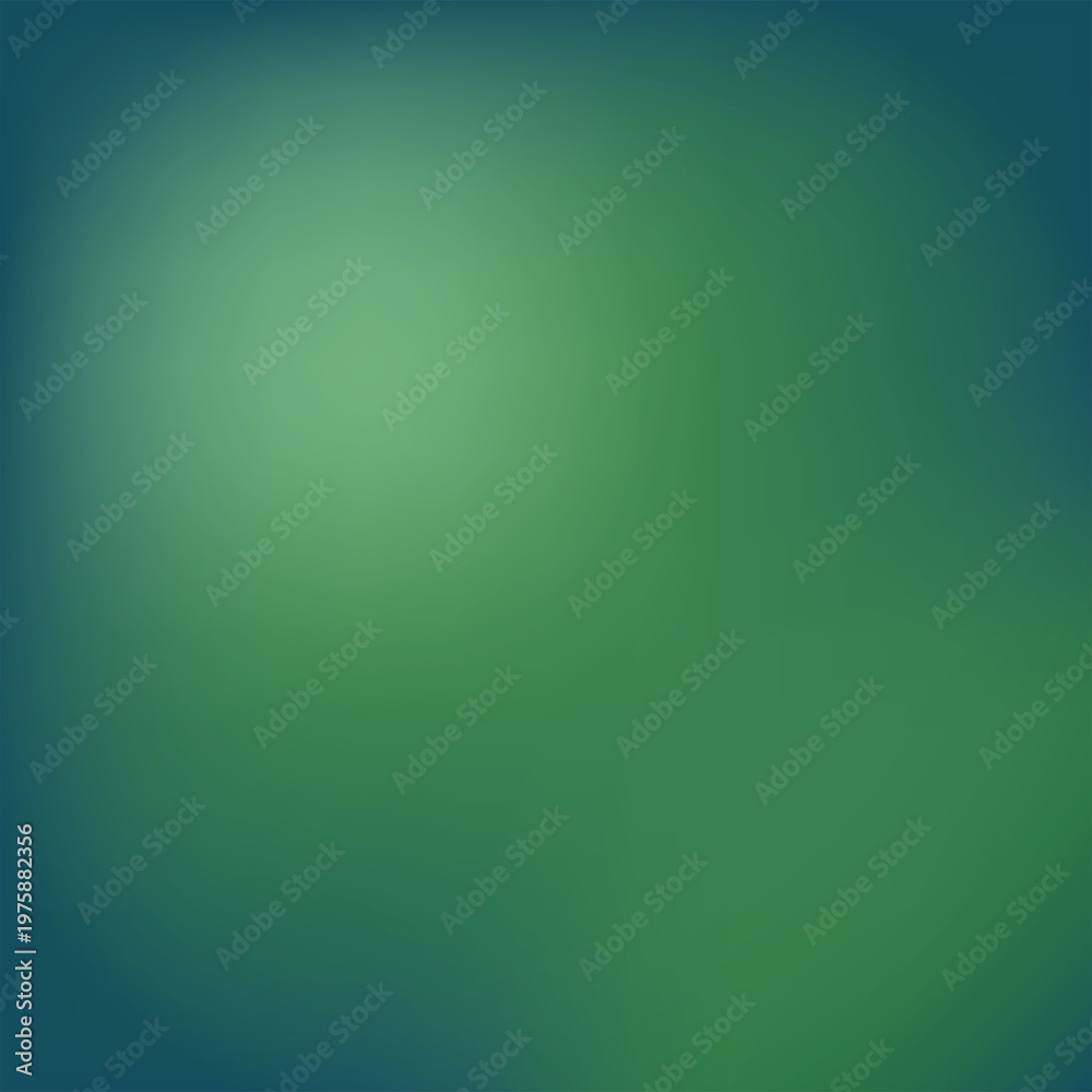 Fototapeta premium Abstract green gradient background for technology design with smooth light effect and copy space