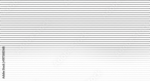 Abstract black and white geometric pattern with halftone dots and glitchy digital texture. isolated on transparent background, Vector, illustration