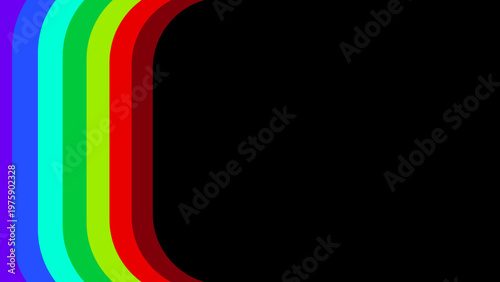 Colorful Geometric Stripes Background. football cup 2026 bg