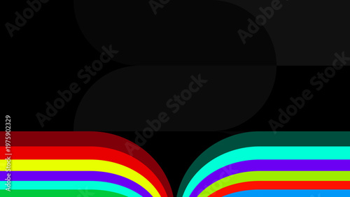 Colorful Curved Abstract Background. football cup 2026 bg