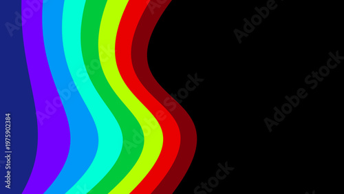 Colorful Wavy Abstract Background. football cup 2026 bg