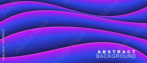 Abstract Light Purple Gradient Background with Minimalist White Concentric Topographic Waves