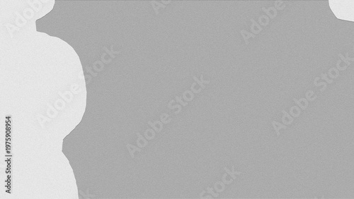 Abstract grey textured background with organic white shape and subtle gradient graphic resources abstract background backdrop contrast copy space template decoration interior atmosphere