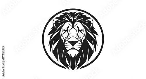 Majestic Lion Head Logo Design.