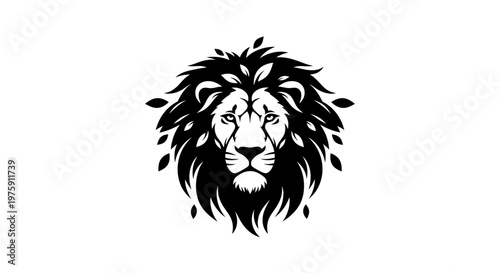 Majestic Lion Head Logo Design.