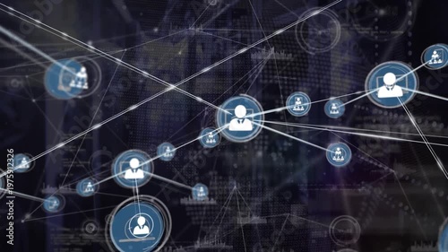 A video on global communication technology and data sharing.