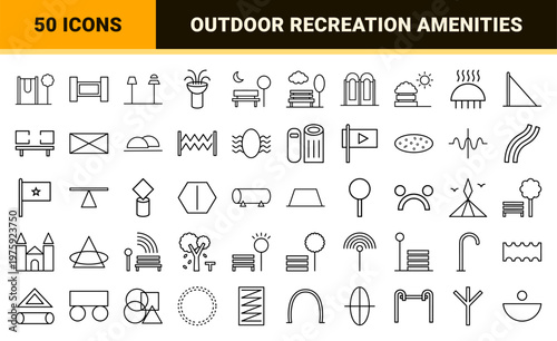 Outline community park and outdoor recreation amenities.