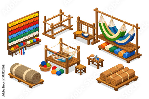 Handicraft Workshop Elements