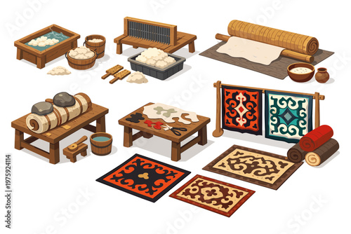 Traditional Textile Craft Tools