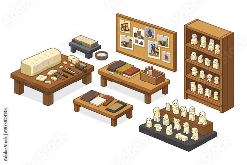 Artisan's Workshop Scene