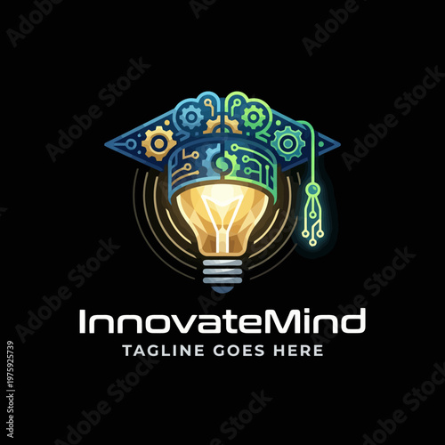 This sleek and modern illustration features a minimalist cuttlefish design, showcasing elegance and creativity, perfect for aquatic-themed or artistic projects.