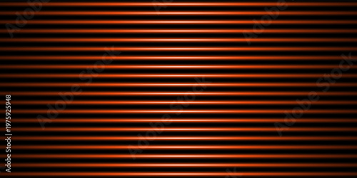 bright yellow horizontal light beam on a black background.