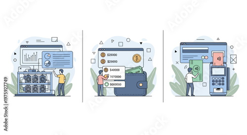 Web app for bit coin mine and pay tool with fast safe cash gold flow