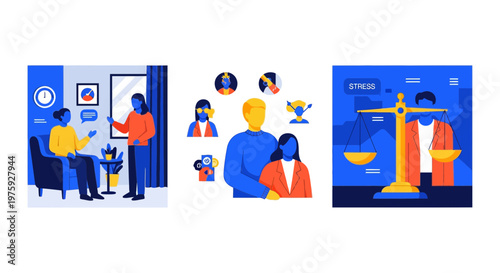 Comprehensive mental health counseling services for emotional wellness support to help people manage daily stress and balance their lives