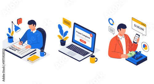 Freelance job path plan work done get paid earn money win top goal life task grow