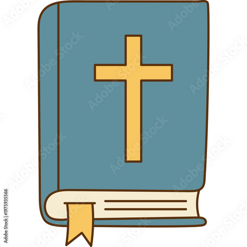 Christian Holy Bible Book Vector