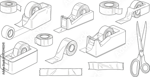 Realistic Vector Illustration of Two Pink Roses on a Single Stem with Detailed Green Leaves for Botanical and Romantic Floral DesignsRealistic Vector Illustration of Two Pink Roses on a Single Stem wi