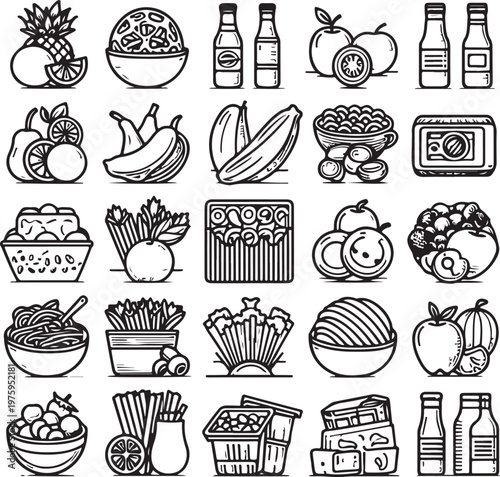 food and drink icons