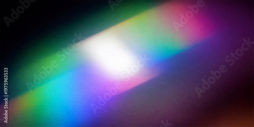 Abstract colorful rainbow background with glowing lights and smooth gradient motion design