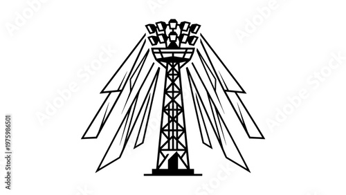 Vector Stadium Spotlight Icon.svg