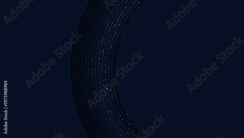 Luxury backgroun design. Set of glowing golden dots glitter overlapping on background. Collection of luxury and elegant halftone pattern with copy space. 