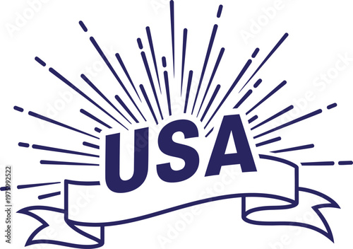 Celebrating independence day usa fireworks display with patriotic american pride and festive spirit