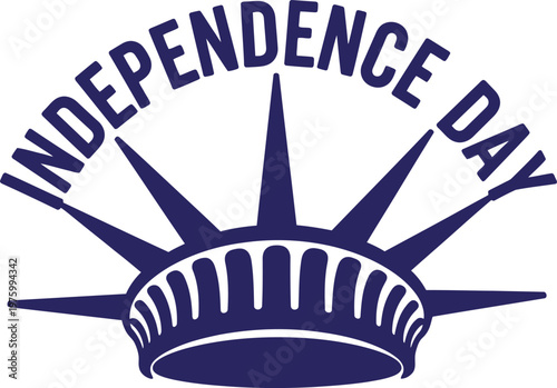 Celebrating independence day patriotic american symbolism with statue of liberty and fireworks display