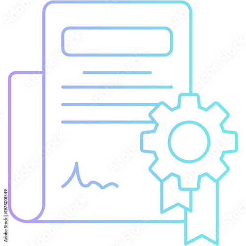 Teaching Certificate Icon