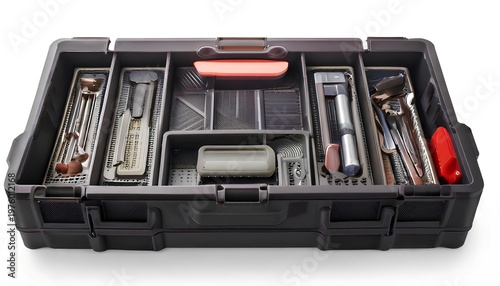 Utensil Organizer: A meticulously arranged utensil organizer, displaying an array of kitchen tools ready to assist culinary exploration. 