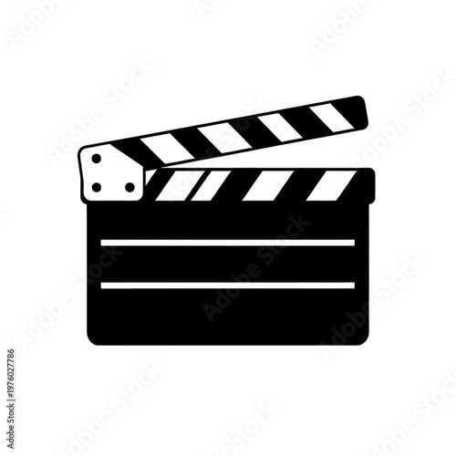 Film Clapperboard Line Icon