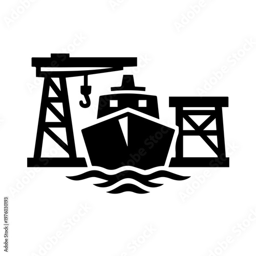 Shipyard Engineering Icon