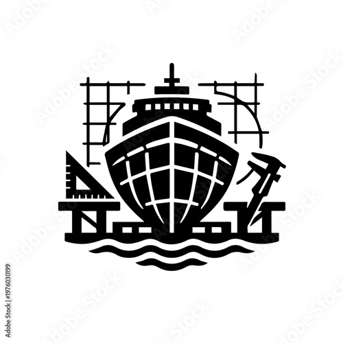 Shipbuilding Engineering Icon