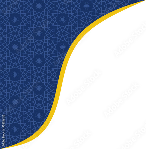 Islamic corner Pattern