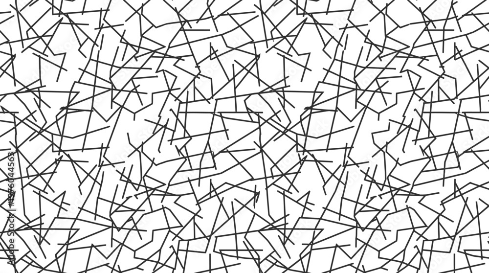 Fototapeta premium Black lines on white background.