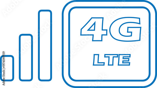 minimalist blank blue frame or border vector illustration for design templates