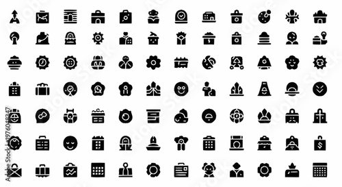 Black icons on white background.