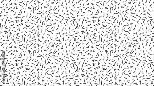 Black and white abstract pattern design.