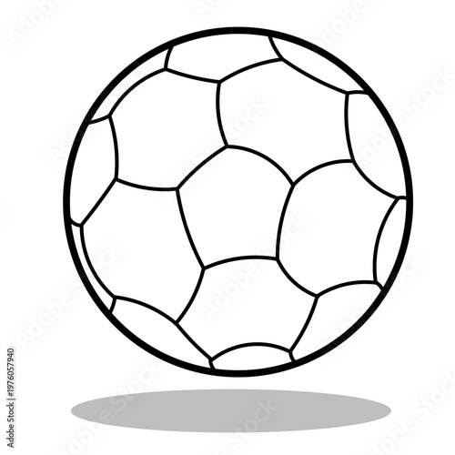 soccer ball isolated on white, world cup ball, soccer ball illustration