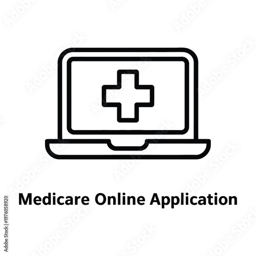 Medicare Online Application Icon