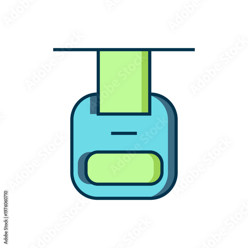 Filled outline Cable car icon isolated on white background. Funicular sign. Flat filled outline style with shadow. Vector